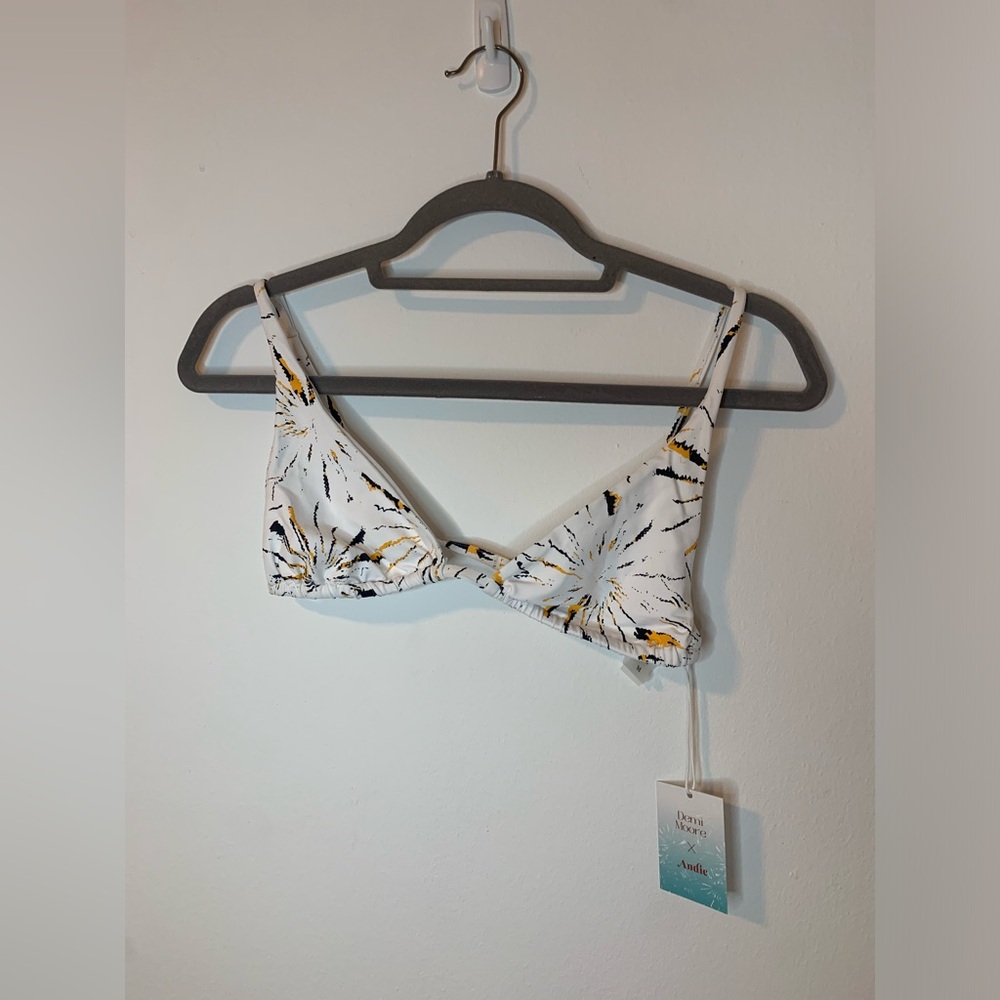 NWT ANDIE SWIM X DEMI MOORE THE TROPEZ BIKINI TOP